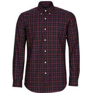 Polo Ralph Lauren  Z224SC11-CUBDPPCS-LONG SLEEVE-SPORT SHIRT  overhemden  heren Bordeau