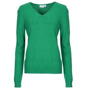 Vila  VIRIL V NECK  Truien  dames Groen