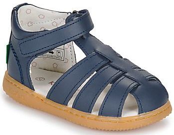 KICKERS - Kick Flo - Gesloten Sandalen - Marineblauw - Leer