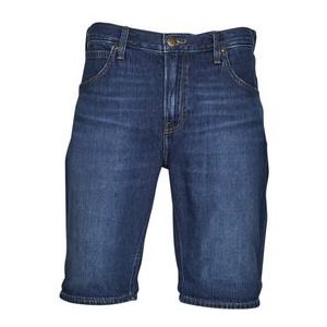 Lee  5 POCKET SHORT  Broeken  heren Blauw