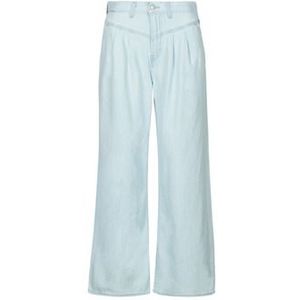 Levis  FEATHERWEIGHT BAGGY Lightweight  Flared/Bootcut  dames Blauw