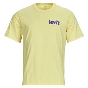 Levis  SS RELAXED FIT TEE  Shirts  heren Geel