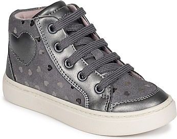 Geox - B NASHIK GIRL - Hoge Sneakers - Grijs