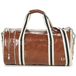 Fred Perry  CLASSIC BARREL BAG  tassen  heren Bruin