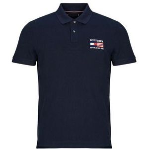 Polo - Logoprint - Katoen - Normale Pasvorm - Kwartmouw