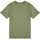Polo Ralph Lauren - T-shirt - Groen - Katoen - Korte Mouwen