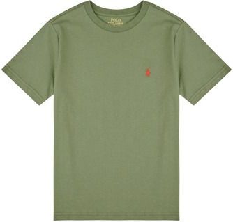 Polo Ralph Lauren - T-shirt - Groen - Katoen - Korte Mouwen
