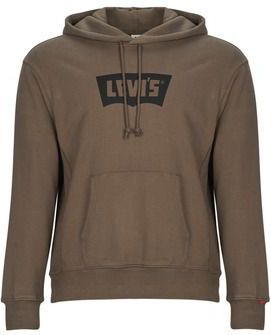 LEVI'S - Premium Graphic Hoodie - Bruin/Zwart - Sweatshirt