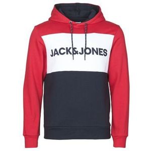 Jack &amp; Jones  JJELOGO BLOCKING  Truien  heren Rood