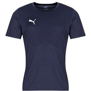 T-shirt met korte mouwen voor voetbal PUMA. Polyester materiaal. Maten XS. Blauw kleur