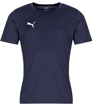 T-shirt met korte mouwen voor voetbal PUMA. Polyester materiaal. Maten XS. Blauw kleur