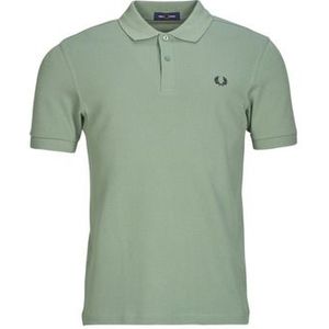 Fred Perry - Poloshirt - Groen - Korte Mouw - Pique Katoen