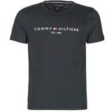Tommy Hilfiger  CORE TOMMY LOGO  Shirts  heren Zwart