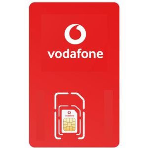 Vodafone - Prepaid SIM - 4 GB Data