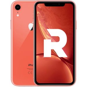Apple iPhone XR - 128GB - Coral (Als Nieuw)