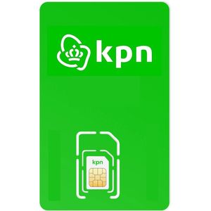 KPN - Prepaid SIM - Inclusief €10 Beltegoed