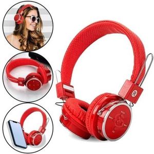 Headset - Koptelefoon Rood - Met Microfoon