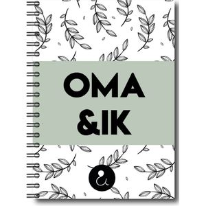 Studio Ins & Outs Invulboek 'Oma & ik' - Groen