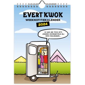 Evert Kwok Weekkalender Stacaravan 2024