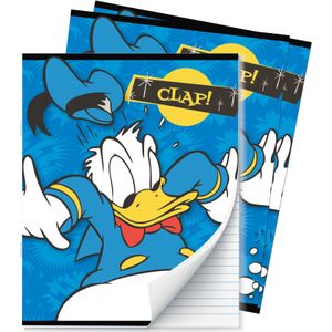 Donald Duck Schriften - Lijntjes - A5 - Set van 3 stuks