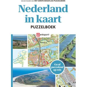 Denksport - Het Nederland in kaart Puzzelboek