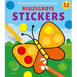 Mijn eerste plakboek met reuzegrote stickers (2-4 j.)