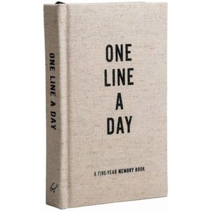 One Line A Day Journal - Canvas