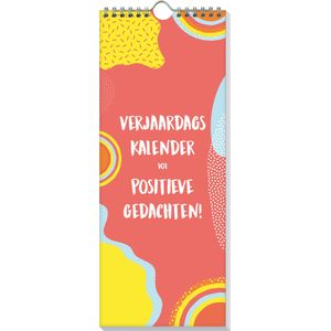 Positieve gedachten verjaardagskalender