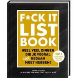 F*ck-it list book
