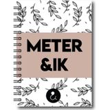 Studio Ins & Outs Invulboek 'Meter & ik' - Sand