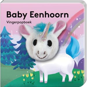Vingerpopboekje - Baby Eenhoorn