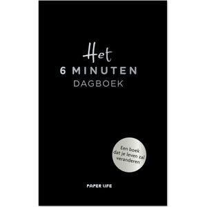 Het 6 minuten dagboek - Zwart