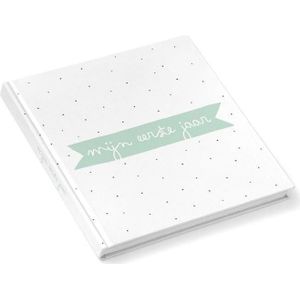 KIDOOZ Invulboek 'Mijn eerste jaar' - Mint