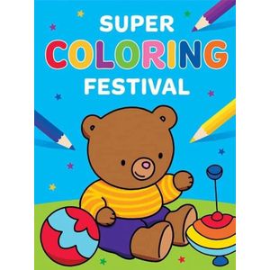 Super Coloring Festival kleurboek