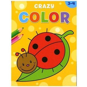 Crazy color kleurboek - 3-4 jaar