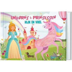 Unicorns & prinsessen Kijk- en voelboek
