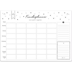 Fyllbooks Whiteboard Familieplanner A3