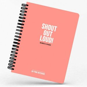 Studio Stationery Notitieboek Shout out loud