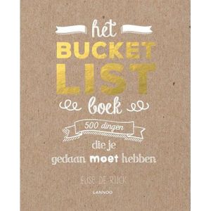 Het bucketlist boek