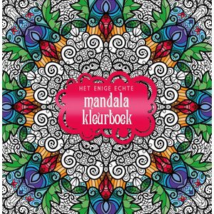Het enige echte mandala kleurboek