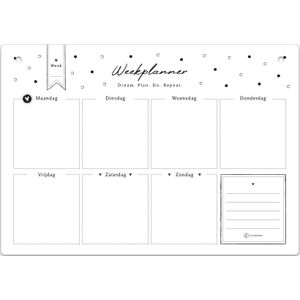 Fyllbooks Whiteboard Weekplanner A4