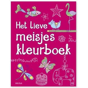 Het lieve meisjes kleurboek