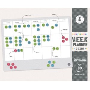 Gezinnig Weekplanner gezin - A3