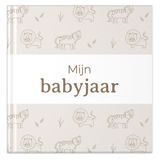 Fyllbooks Babyboek Mijn eerste jaar - African Animals