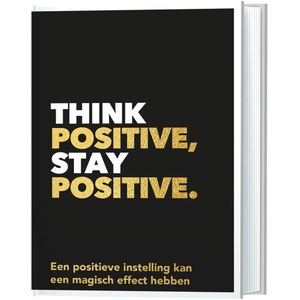 Think positive, stay positive - Quote boekje