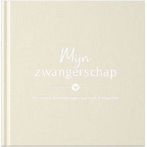 Fyllbooks Mijn zwangerschapsdagboek - Linnen Beige