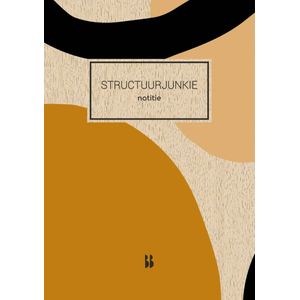 Structuurjunkie Notitieboek Oker - A5