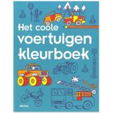 Het coole voertuigen kleurboek