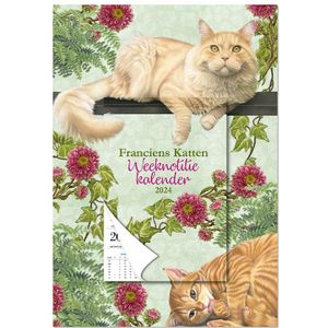 Franciens Katten Weekkalender op schild Groene Oase 2024