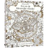 Evi en de kleurrijke vlinder - Kleurboek